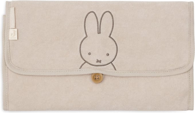 Jollein Verschoningsmat Badstof Miffy Nougat