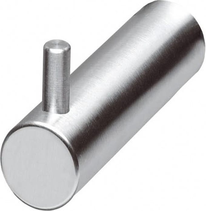 Intersteel Handdoekhaakje enkel rvs geborsteld