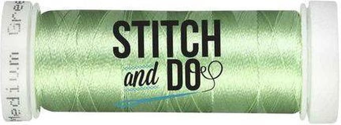 Middengroen Linnen Garen Stitch & Do