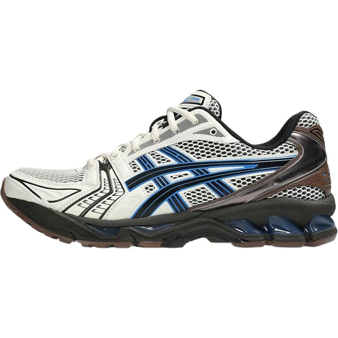 Baskets Unisexes ASICS Gel Kayano 14 Crème Bleu Côte Blanc 1203A740-104 40 gray