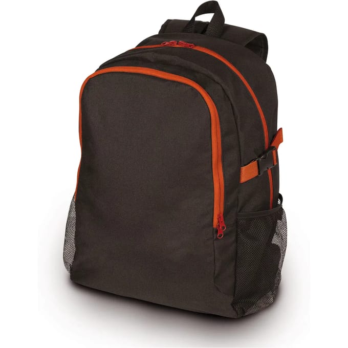 Rugzak met 2 grote vakken Black & Match