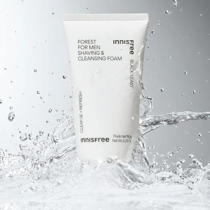 [innisfree] Forest For Men Scheer- en Reinigingsschuim 150g white