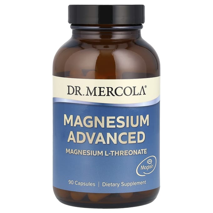 Dr. Mercola, Magnesium L-Threonaat, 90 Capsules