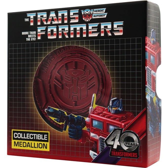 Transformers 40th Anniversary Autobot Medallion
