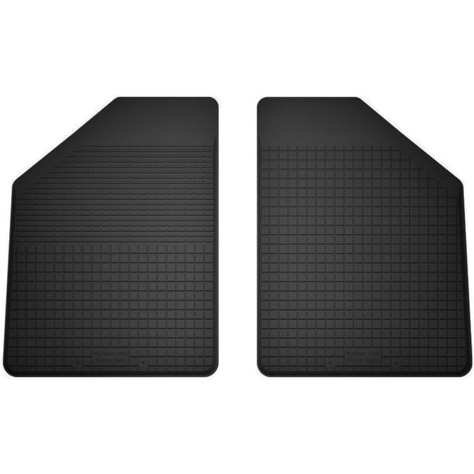 Wielganizator BasicProtect Serie - Rubber Autopads Voor - Fiat Uno - Compatibel - 1983-2001