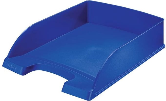 Brievenbak Leitz Plus standaard A4 blauw | 5 stuks