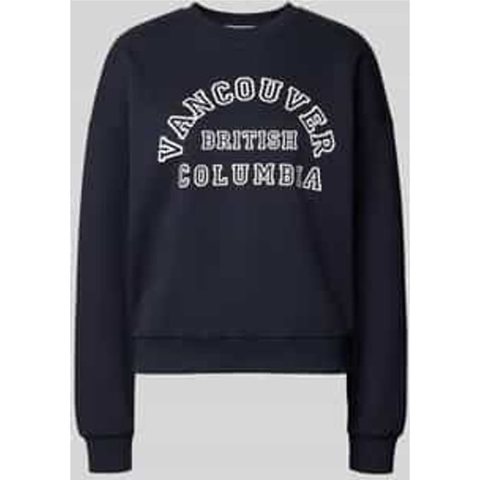 Sweatshirt van katoenmix model 'MERLE'