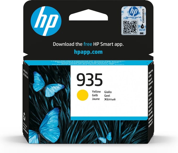 HP 935 - Inktcartridge - Origineel - Standaard capaciteit - Geel