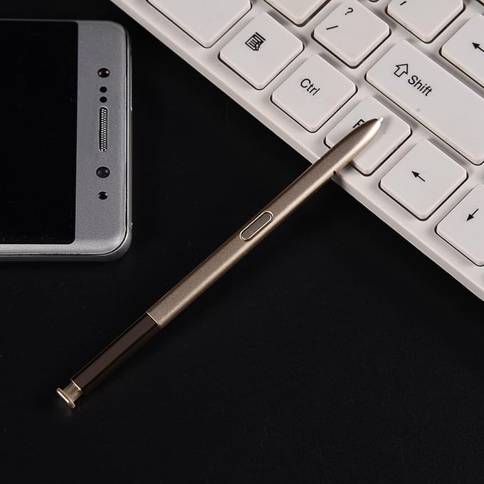 Voor Samsung Galaxy Note 5 Elektromagnetische Stylus Touch Pen Universele Vervanging Goud
