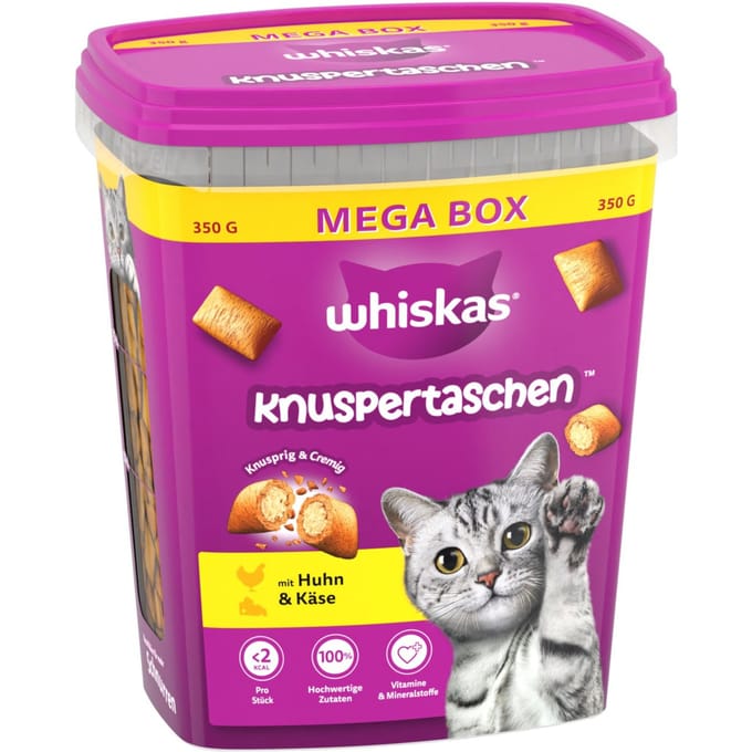 Whiskas Temptations - Kip & kaas 350 g