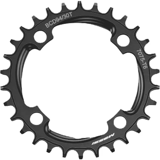 Massi Narrow Wide Compatible Sram 94 Bcd Kettingblad Zwart 30t