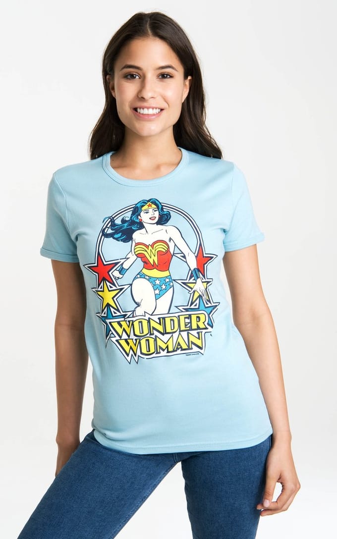 Logoshirt T-Shirt Wonder Woman – Stars