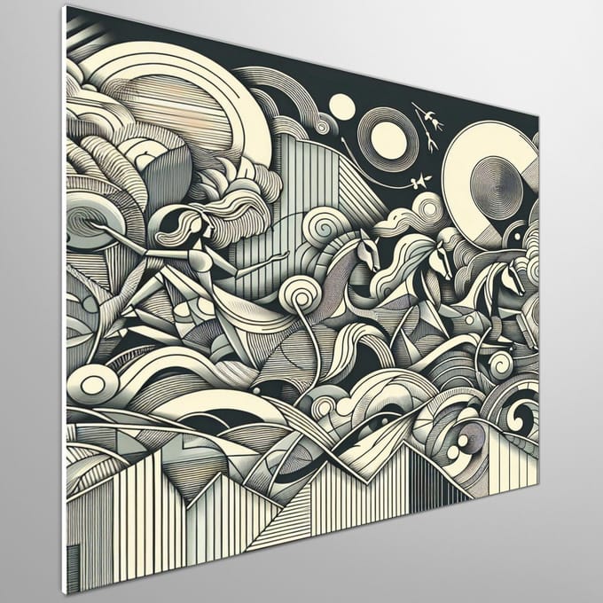 Kunstprint | Wanddecoratie | Forex | 75 × 75 cm