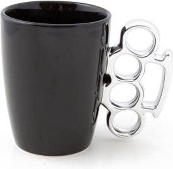 Out of the Knuckle Duster Mug - Beker