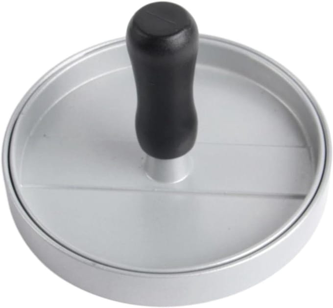 Hamburger Pers - Patty Maker - Zelf Pasteitjes Maken - Anti-aanbak Oppervlak - 16 Ounces - Wit