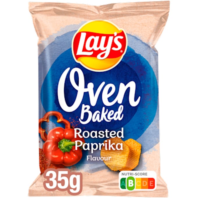 Chips Lay's Oven roasted paprika zakje 35gr