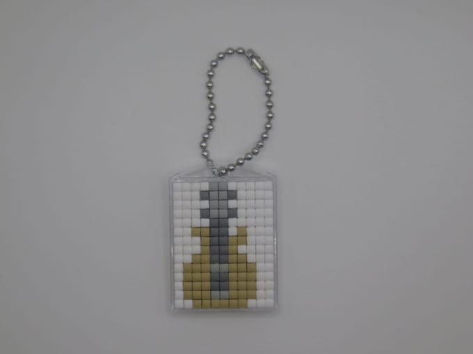 Sleutelhanger, Gitaar, Licht, Pixels