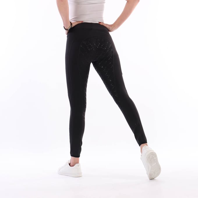 Epplejeck Paardrijlegging Epplejeck Ejphebe Full Grip Kids Zwart - 152