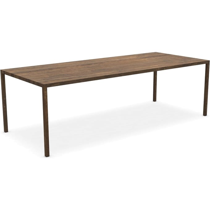 MDF Italia - Tense Material tafel - Hout - 100 x 240 cm - bruin