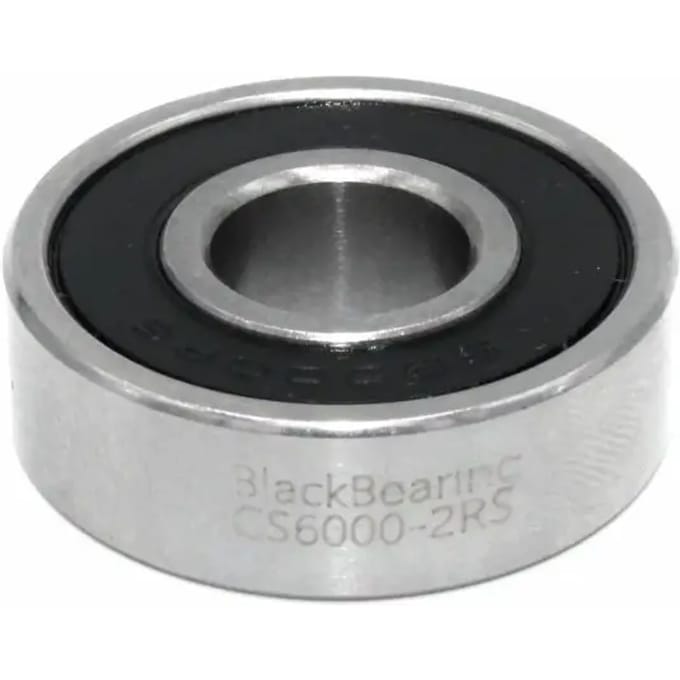Black Bearing 6000-2rs Ceramic Lagers Zilver 10 x 26 x 8 mm