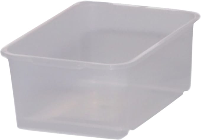 Mand Gesloten 30x20x11 - 4,5 L Transparant Ok Keeeper 10136