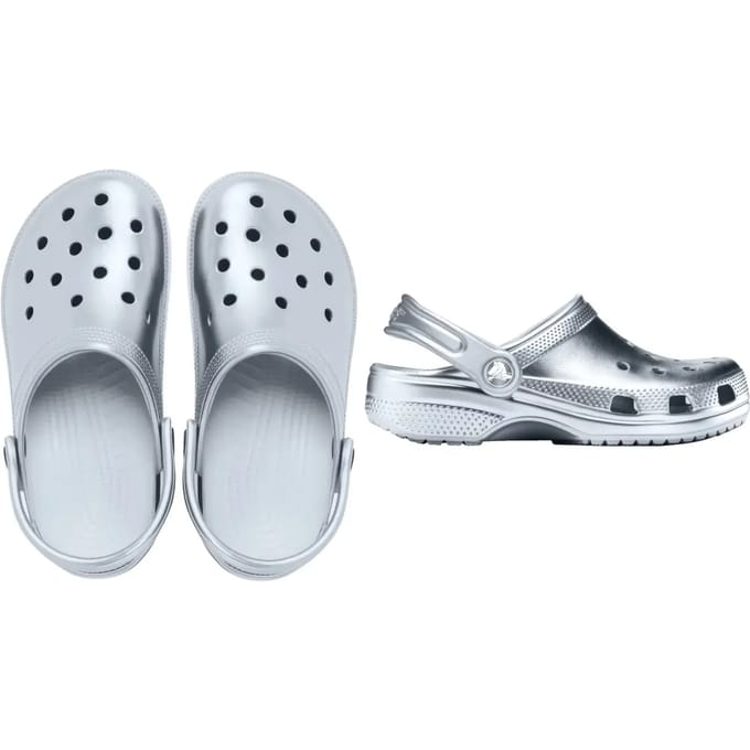 Klompen Crocs Classic Tinted Metallic