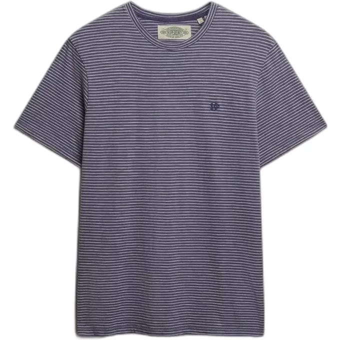 Superdry - Classic Essential Gestreept T-shirt - Heren - T-shirts