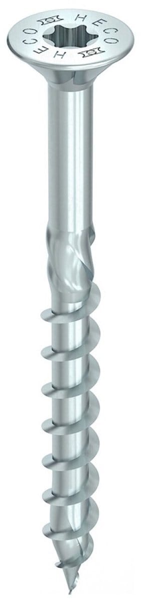 Heco Topix-Plus Schroeven - Hecodrive platverzonken kop - 6x 110mm - Deeldraad (100 stuks)