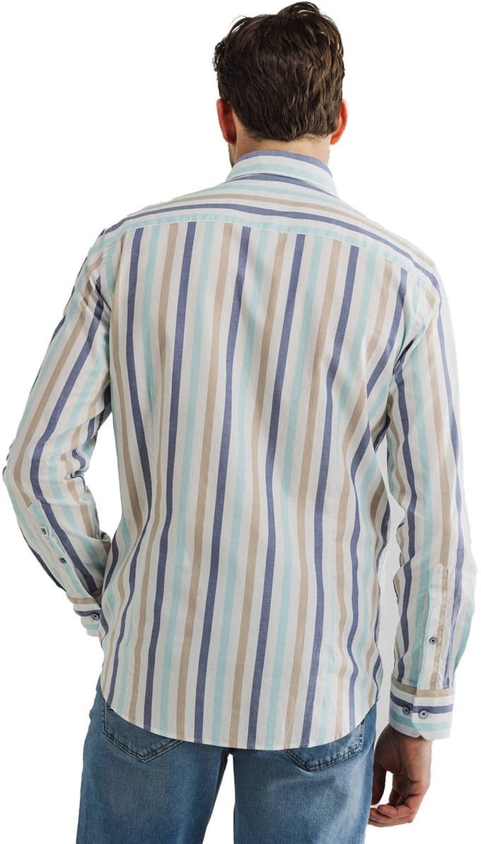 State of Art casual overhemd blauw