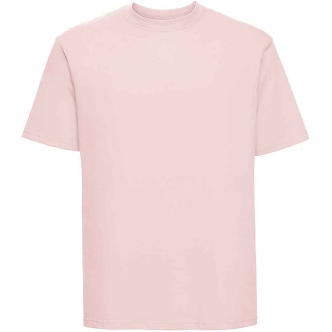 Russell Heren Ringspun Cotton Classic T-shirt (Poederroos)