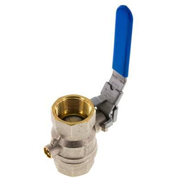G 1-1/4 inch Messing Kogelkraan met Ontluchting - BL3BN-MVT-114