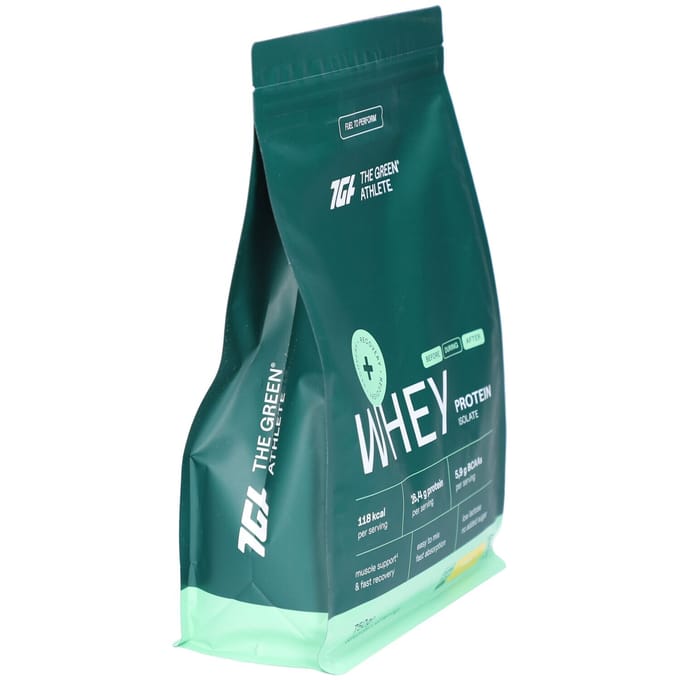 The Green Athlete Whey Protein Isolate Vanilla 750 Poeder