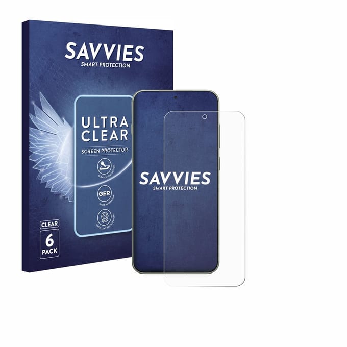 Savvies - Screenprotector voor OnePlus 13T - Folie Beschermfolie transparant 6 Stuks