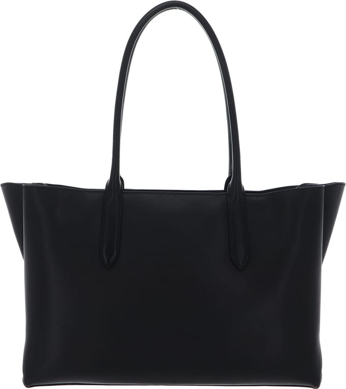 FURLA Leren Schoudertas Meridiana Tote Nero Zwart