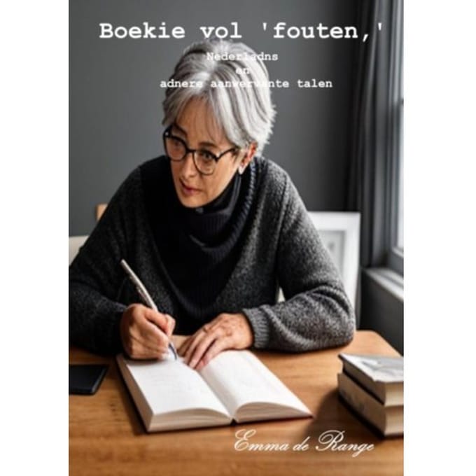 Boekie Vol 'Fouten,' - Jessy De Range Emma de Range