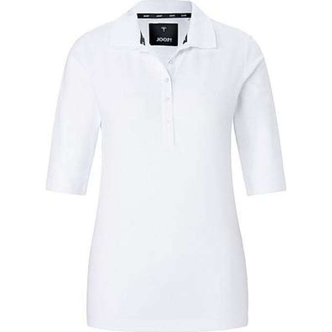 Poloshirt knoopsluiting Van Joop! wit