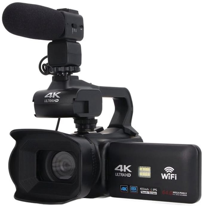 Dailygoody - 4K Ultra HD-videocamera - Digitale Zoom