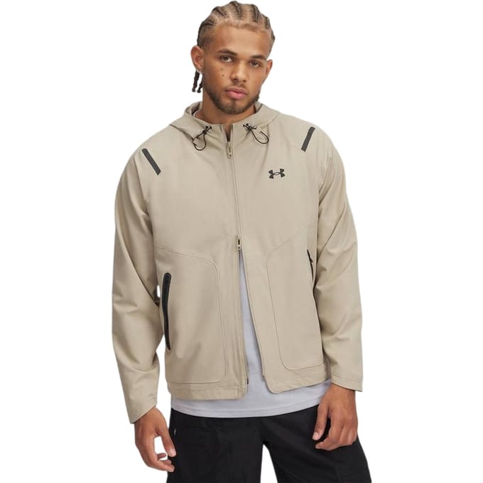 Under Armour Heren Unstoppable Icon Prestatiejack (Bruin)