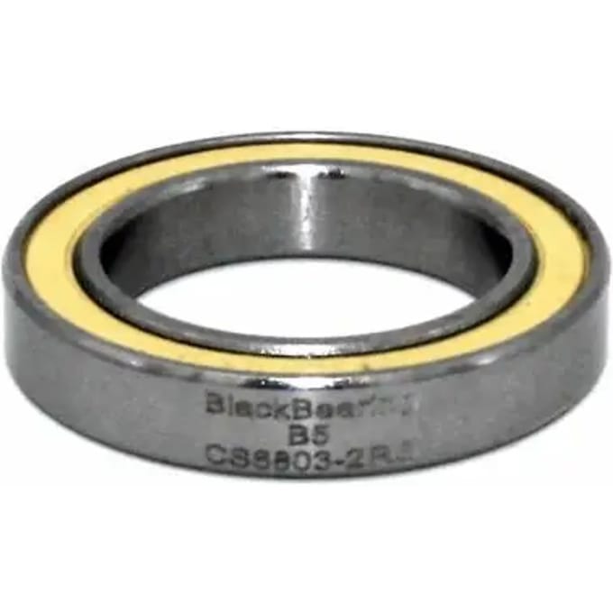 Black Bearing 6803-2rs Ceramic Lagers Zilver 17 x 26 x 5 mm