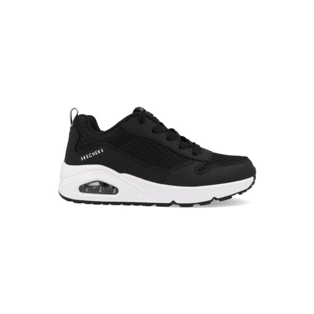 Skechers Uno - Powex Unisex Sneakers - Zwart