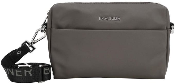 Bogner Schoudertas Klosters Sita Shoulderbag Beluga Donkergrijs
