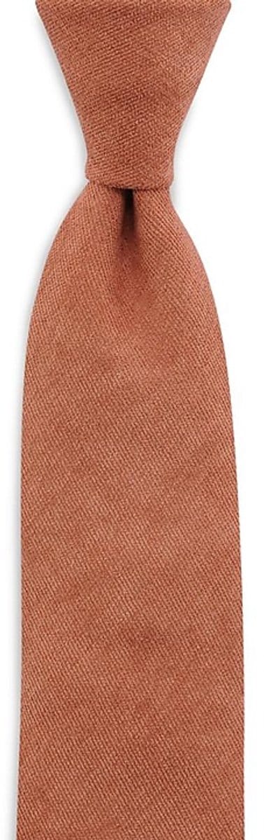 Sir Redman - Stropdassen - stropdas Soft Touch koper - koper