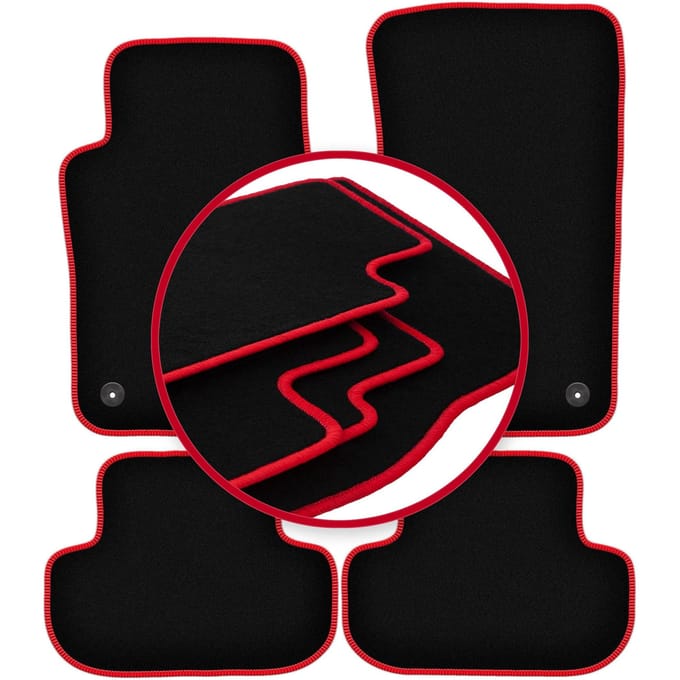CARLUX-RED automatten voor: Chevrolet Camaro V 0 (2006-2015)
