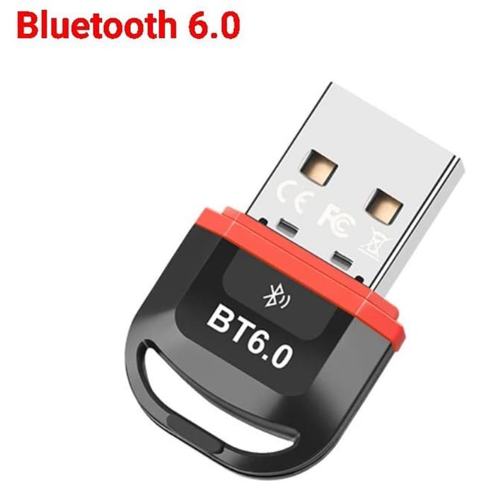 Bluetooth 6.0 Adapter Draadloze Audio Zender Ontvanger USB Dongle voor Auto Koptelefoon Luidspreker Driver Vrij VoorWindows 8.1/10/11