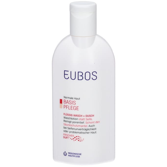 Eubos - Med Basic Skin Care Liquid Washing Emulsion Red Body Wash Emulsion 200Ml