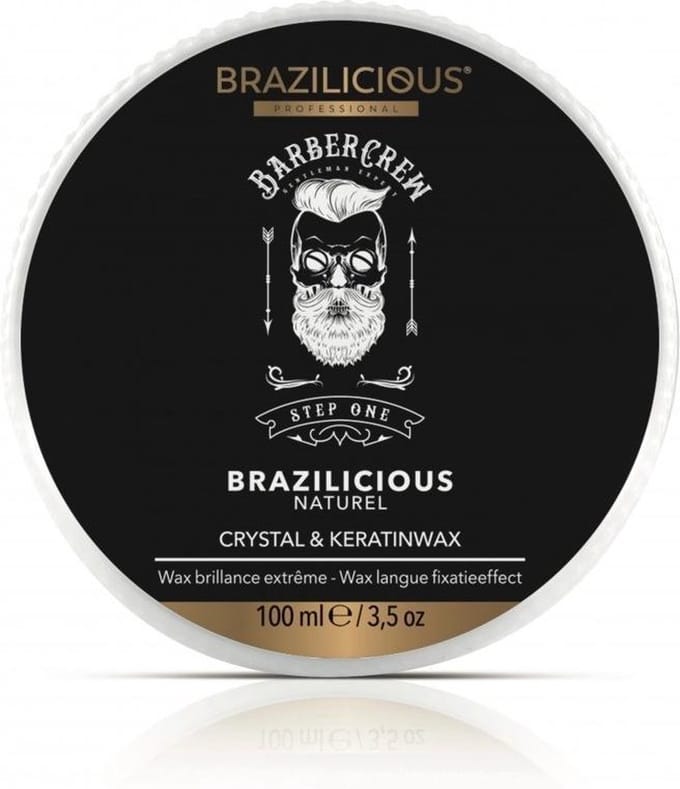 BraziliCious BARBERCREW - CRYSTAL & KERATINWAX, 100ml