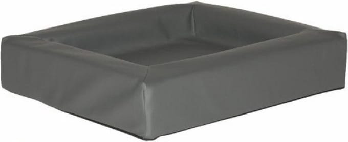 Topmast Loungebed Hondenkussen Leatherlook Antraciet 85 x 70 cm