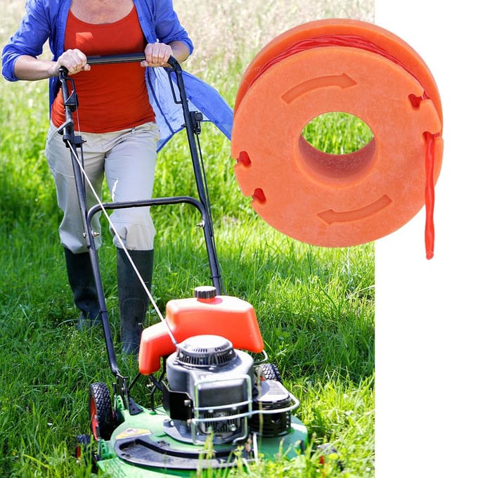 6 stuks Trimmer Grasmaaier Spoel Draadlijn Accessoire Geschikt voor Worx WA0010 Strimmer