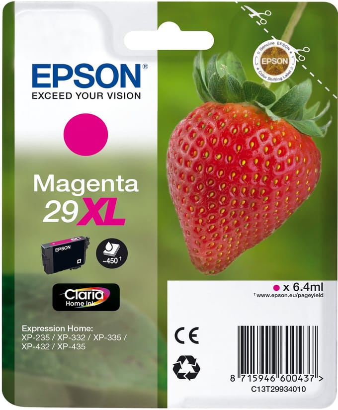 Epson 29XL - Inktcartridge / Magenta