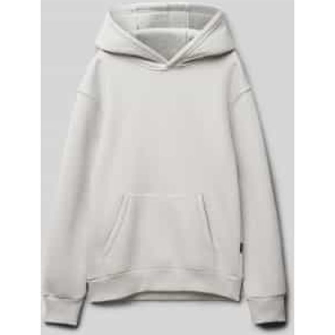 Hoodie met labeldetail, model 'ORLA'